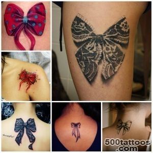 Cutest Bow Tattoo Designs for Girls  Tattoo Ideas Gallery _40