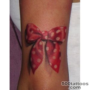Pin Red Ink Bow Tattoo On Girl Upperback on Pinterest_50