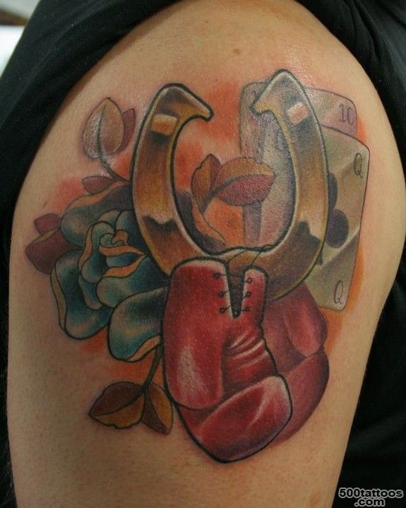 44 Boxing Gloves Tattoos   Meanings, Photos, Designs for men and women_50