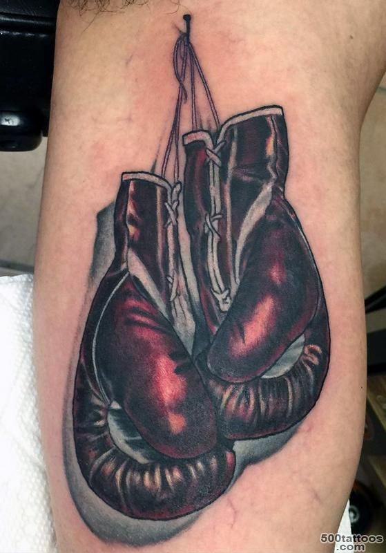 boxing gloves by Mikey Har  Tattoos_12