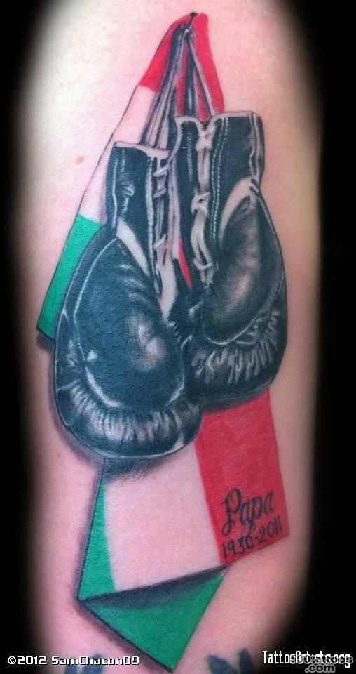 Boxing Gloves Tattoo For Girls_32