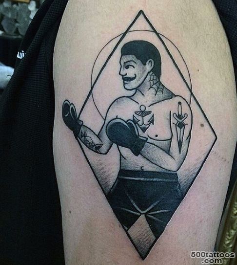 Pin 40 Boxing Tattoos For Men – A Gloved Punch Of Manly Ideas on ..._20