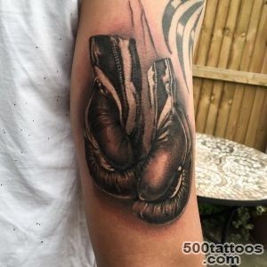 boxing gloves tattoo on Instagram_46
