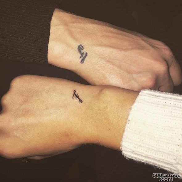 60 Brother Sister Tattoo That Will Melt Your Heart_27