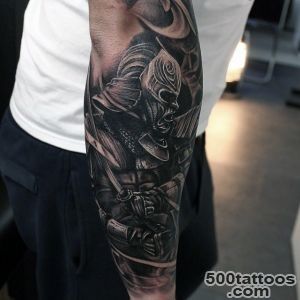 100 Warrior Tattoos For Men   Battle Ready Design Ideas_22