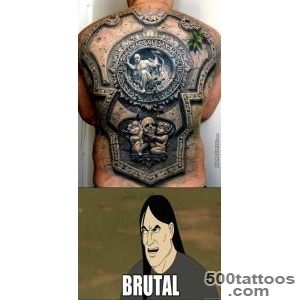 Brutal Tattoo by chuckhandsome   Meme Center_45