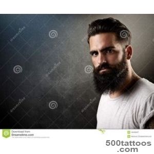 Stock Image Brutal bearded man with tattoos Image 44250321_49