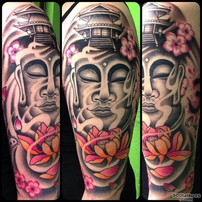 60+ Meaningful Buddha Tattoo Designs for Buddhist and not Only_29