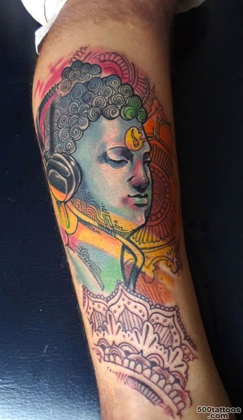 131 Buddha Tattoo Designs That Simply Get it Right_39