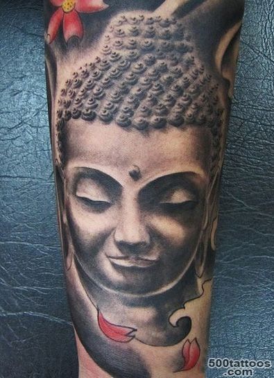 Black and white Buddha tattoo  Tattoo   Buddha, Ganesh, other ..._41