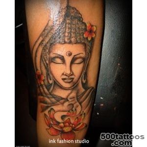 Buddha Tattoo On Arm With Grey Ink  Fresh 2016 Tattoos Ideas_10