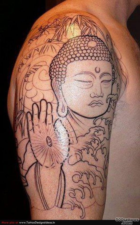 20 Spiritual and Stunning Buddhist Tattoo Designs_20