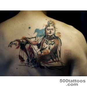 48 Most Amazing Gautama Buddha tattoos for arm_3