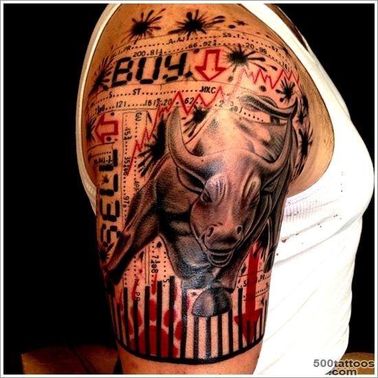 30 Dandy Bull Tattoo Designs_28