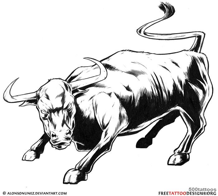 Bull Tattoo Art  50 Taurus Tattoos_38