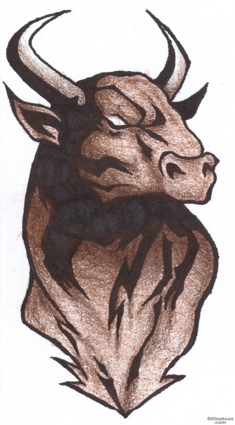 Bull Tattoos, Designs And Ideas  Page 6_12