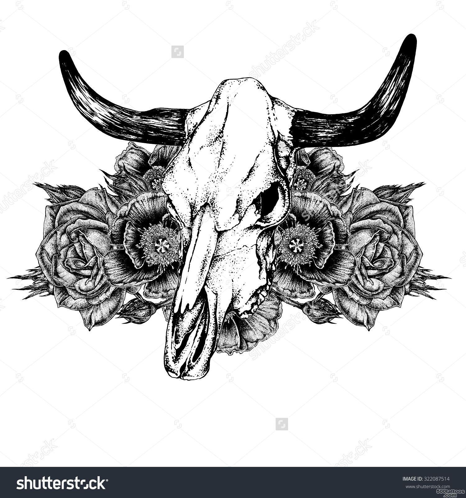 Bull Tattoo Stock Photos, Images, amp Pictures  Shutterstock_39