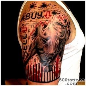 30 Dandy Bull Tattoo Designs_28