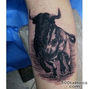 70 Bull Tattoos For Men   Eight Seconds Of 2,000 Pound Furry_22