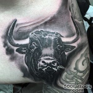 70 Bull Tattoos For Men   Eight Seconds Of 2,000 Pound Furry_27