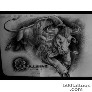 Bull Tattoo A Masculine Symbol  Fresh 2016 Tattoos Ideas_35