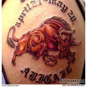 Bull Tattoo Art  50 Taurus Tattoos_26