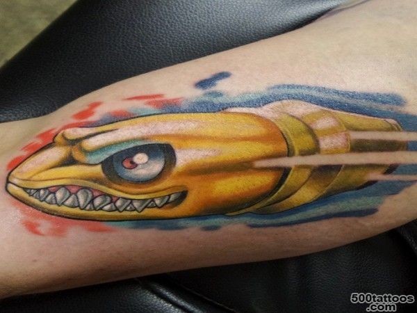 14 Awesome Bullet Tattoo Designs_5