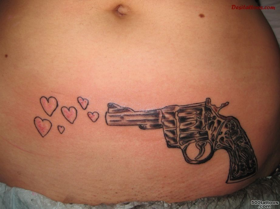 Pin Gun And Bullet Tattoo Design Ideas From Art on Pinterest_35