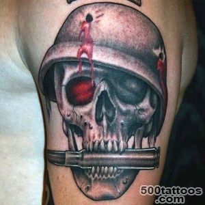 60 Bullet Tattoos For Men   A Shot Of Design Ideas_1