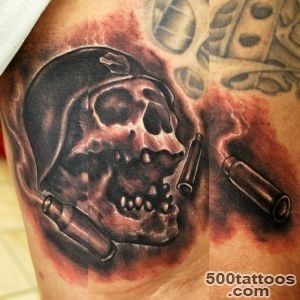 Army Bullet Tattoo Real Photo, Pictures, Images and Sketches _45