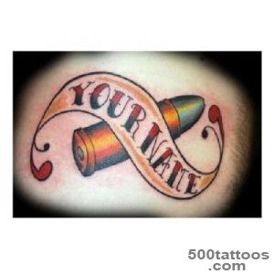 Pin Ammo Tattoo Clock Tattoos Pictures And on Pinterest_43