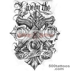Live-by-the-Gun-Die-by-the-Gun-Tattoo-Design-at-BullseyeTattooscom_49jpg