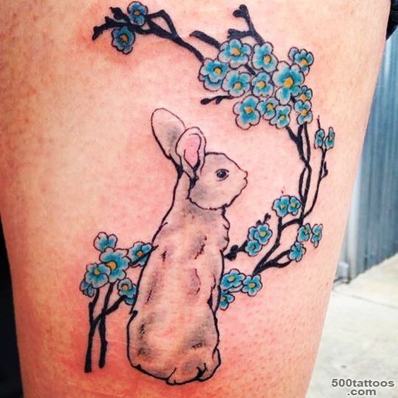 Easter Bunny Tattoo Ideas  Girlshue_30