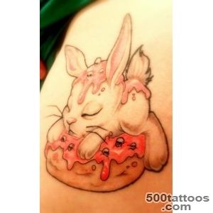Bunny tattoo design, idea, image