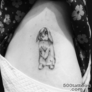 55 Gorgeous Rabbit Tattoo Designs  Designwrld_1