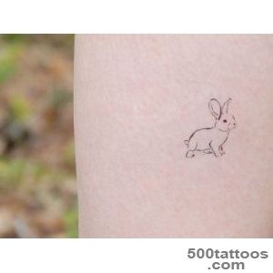 Popular items for rabbit tattoo on Etsy_2