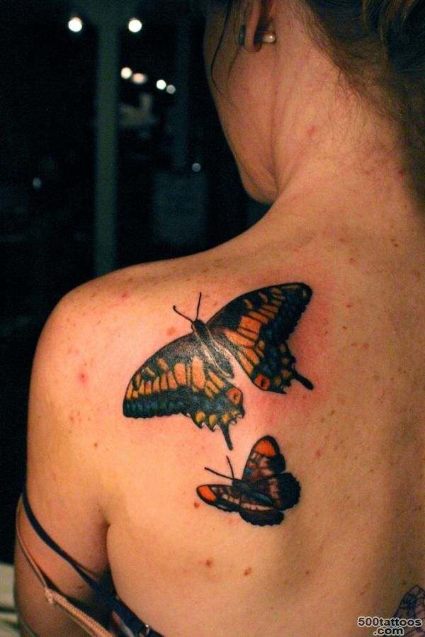 50+ Amazing Butterfly Tattoo Designs  Art and Design_48