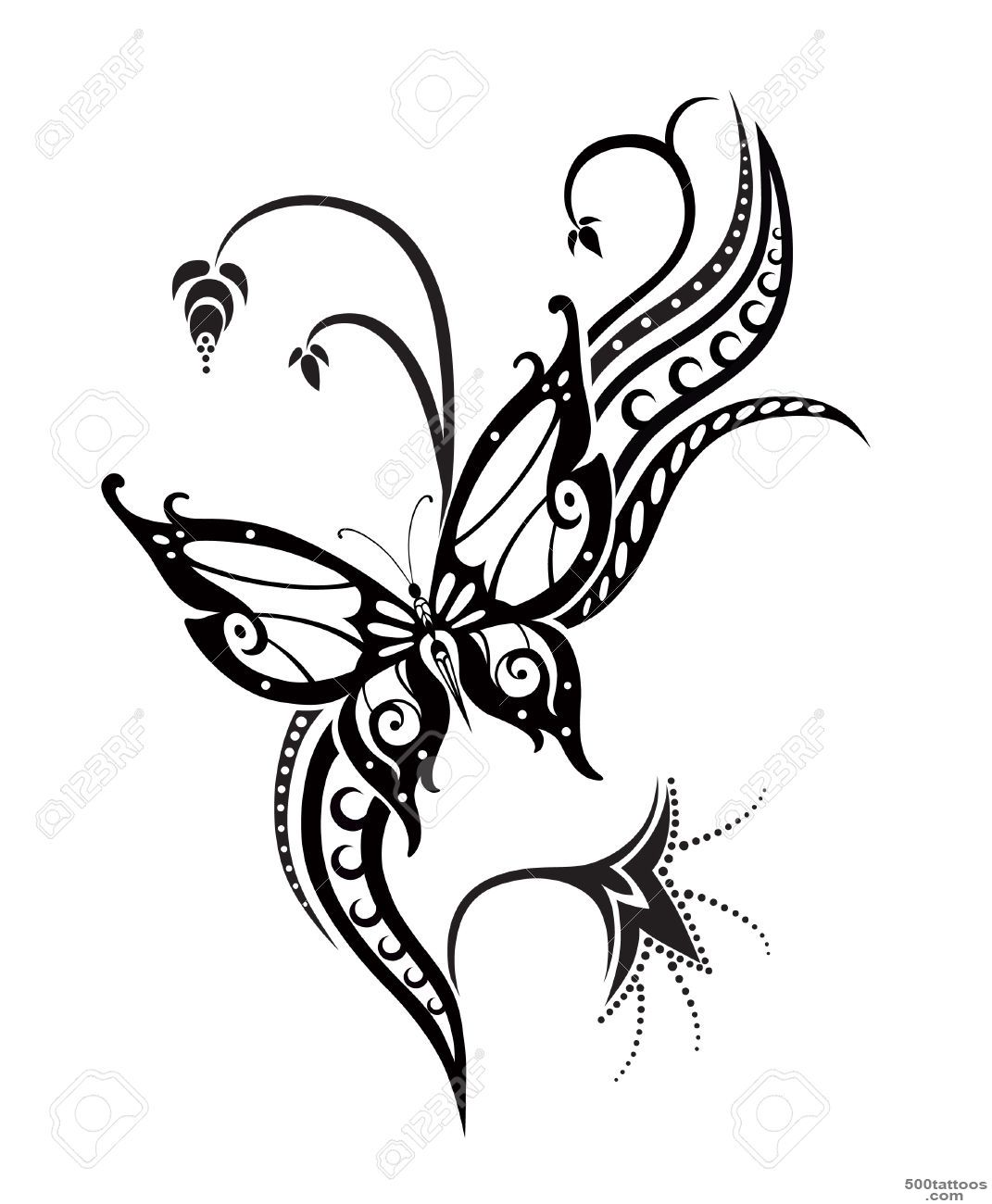 Butterfly Tattoo Images, Stock Pictures, Royalty Free Butterfly ..._26