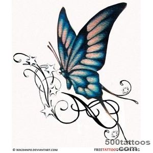60 Butterfly Tattoos  Feminine And Tribal Butterfly Tattoo Designs_1