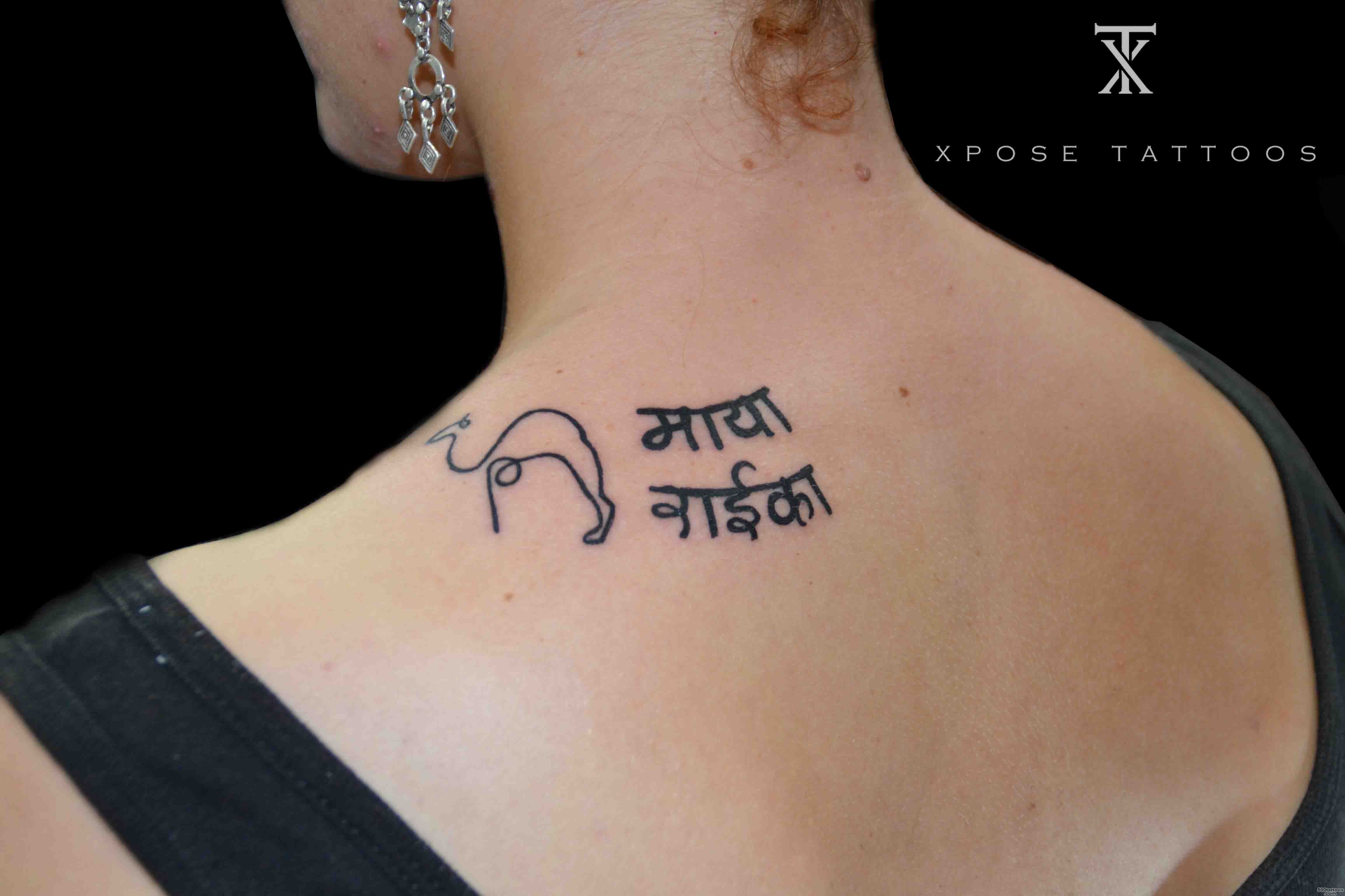 Camel Linework Tattoo  Xpose Tattoos Jaipur_30