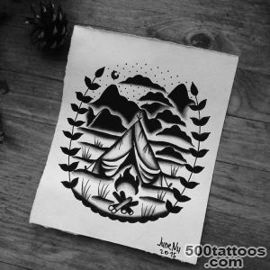 Tattoo Camp SPb — By @june_nu ??? #tattooflash #watercolor_10