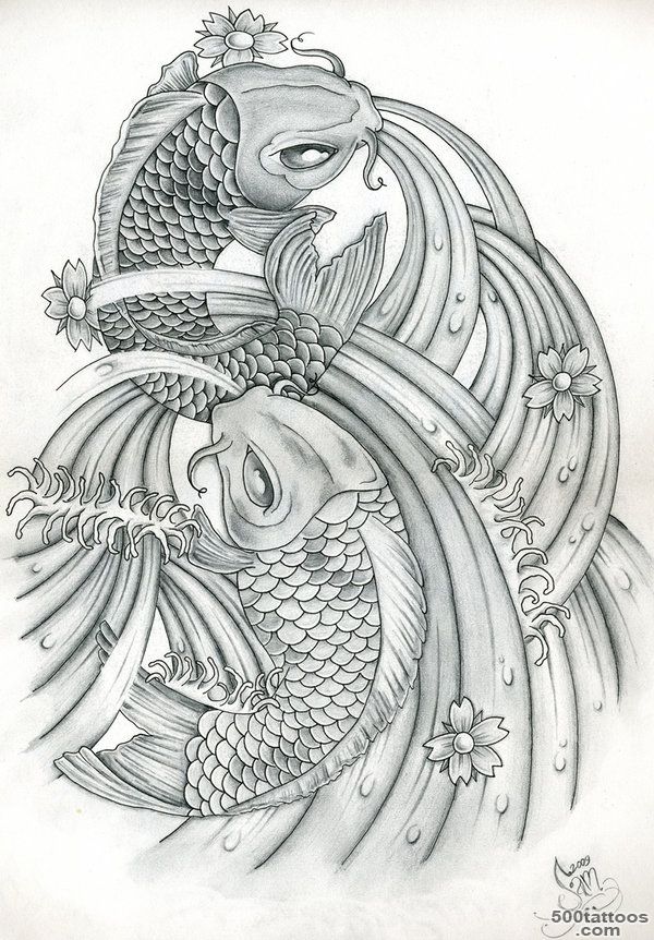 Carp Fish Tattoo Images amp Designs_11