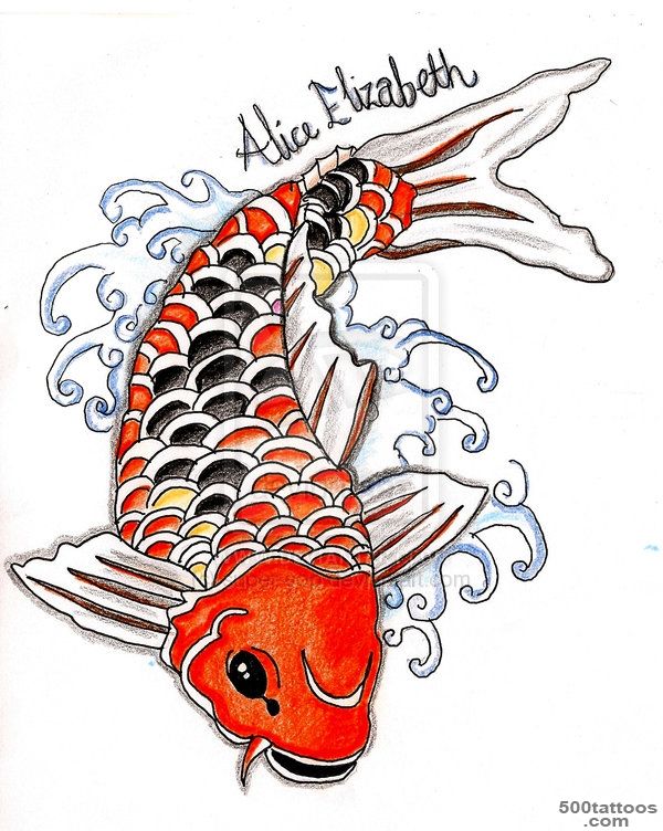 Carp Fish Tattoo Images amp Designs_40