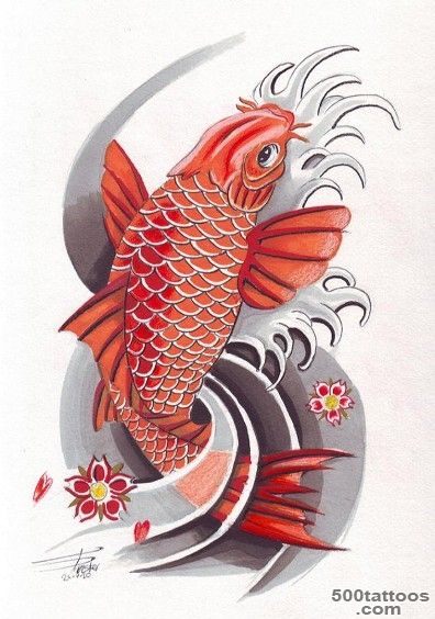 Carp Fish Tattoo Images amp Designs_42