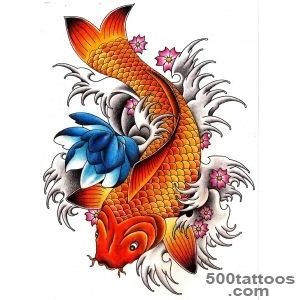30 Koi Fish Tattoo Designs with Meanings_1