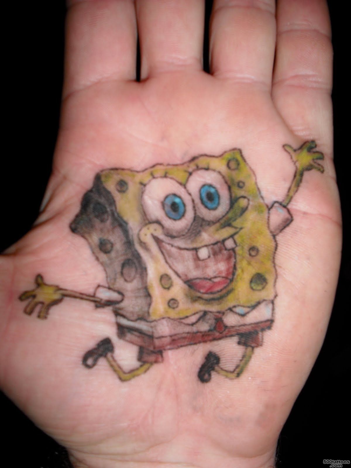 SpongeBob-Cartoon-Tattoo-On-Palm--Tattoobite.com_22.jpg
