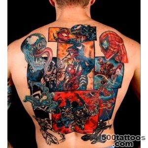cartoon-tattoo-spiderman---Tattoo-Styles-and-MeaningsTattoo-Styles-_44jpg