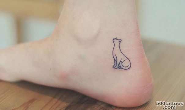 20+ Minimalistic Cat Tattoos For Cat Lovers  Bored Panda_10