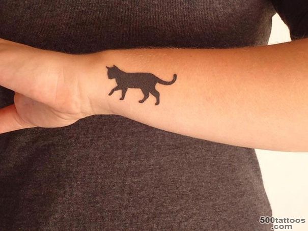 20+ Minimalistic Cat Tattoos For Cat Lovers  Bored Panda_19