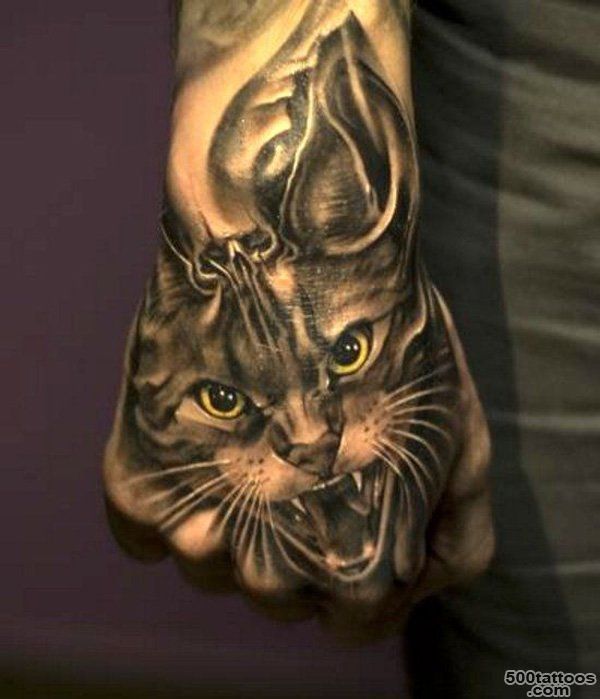 55 Examples of Cute Cat Tattoo  Art and Design_29